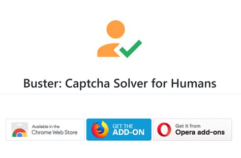 buster captcha solver for humans